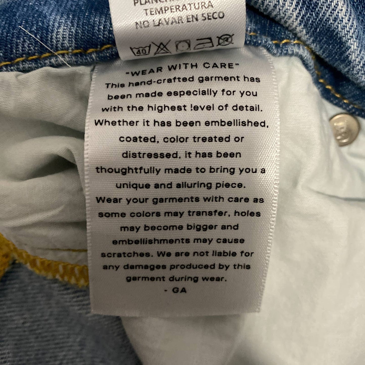 Good American | Duster Crop Straight Leg Jeans | Sz Plus Size 15