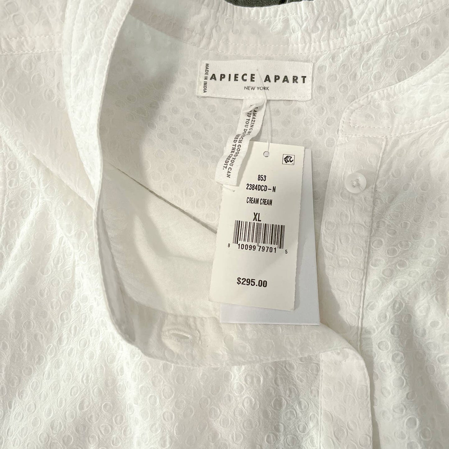 Apiece Apart | Almada Shirt Dress | Sz XL