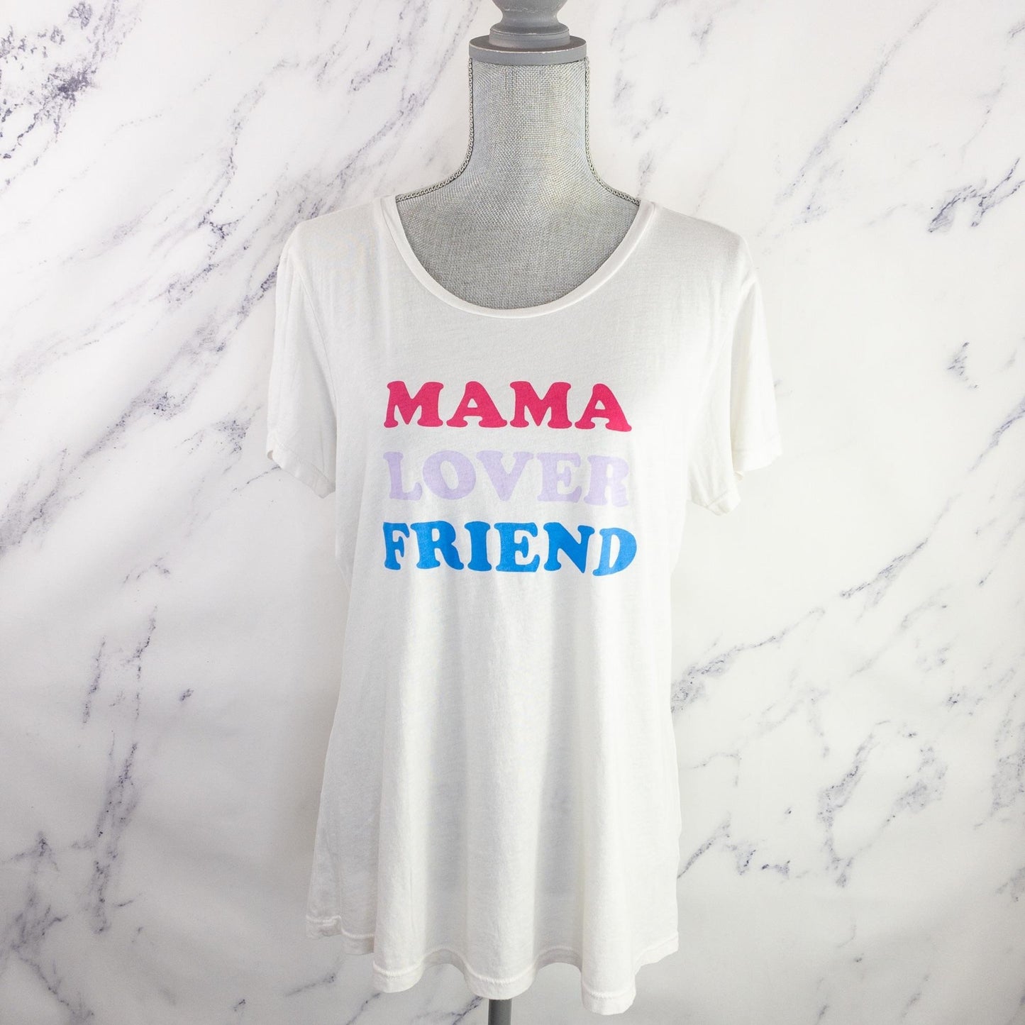 Sundry | Mama Lover Friend Graphic Tee | Sz 3 (Large)