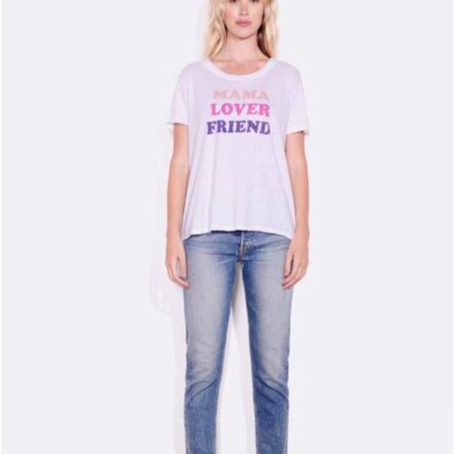 Sundry | Mama Lover Friend Graphic Tee | Sz 3 (Large)
