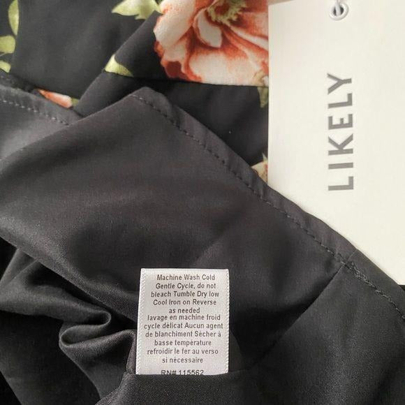 Likely x Revolve | Tara Dress | Black Floral Print | Size 8