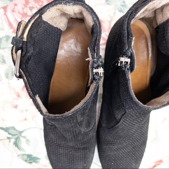 Aquatalia | France Ankle Bootie | Black | Size 7 1/2