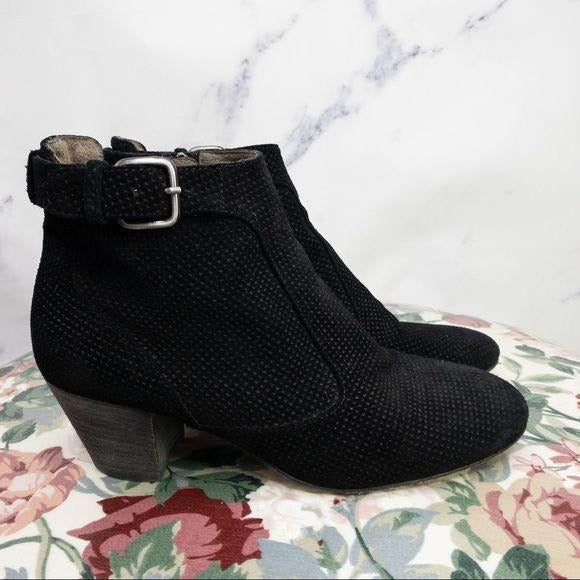 Aquatalia | France Ankle Bootie | Black | Size 7 1/2