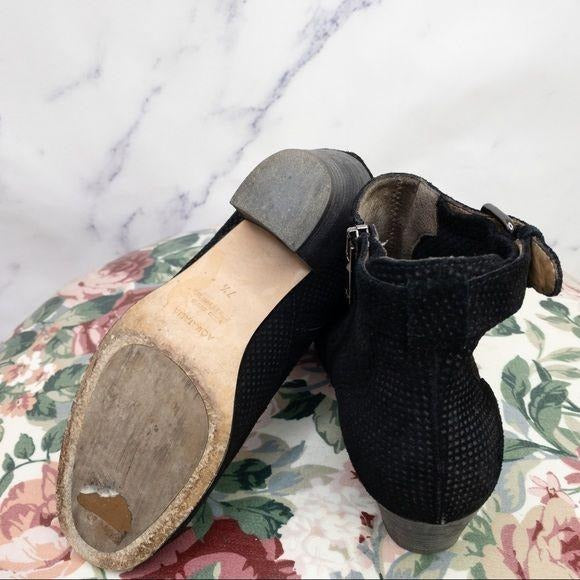 Aquatalia | France Ankle Bootie | Black | Size 7 1/2