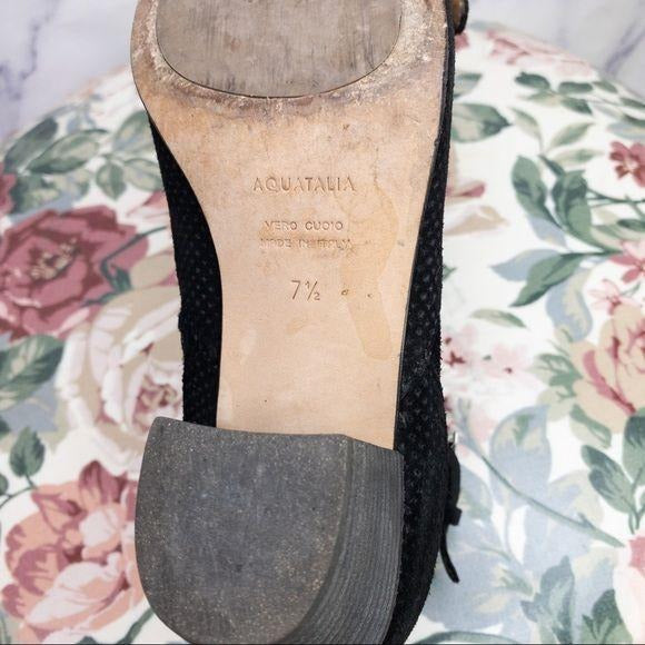 Aquatalia | France Ankle Bootie | Black | Size 7 1/2