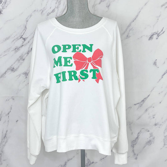 Wildfox | Open Me First Sommer Sweatshirt | Sz XL