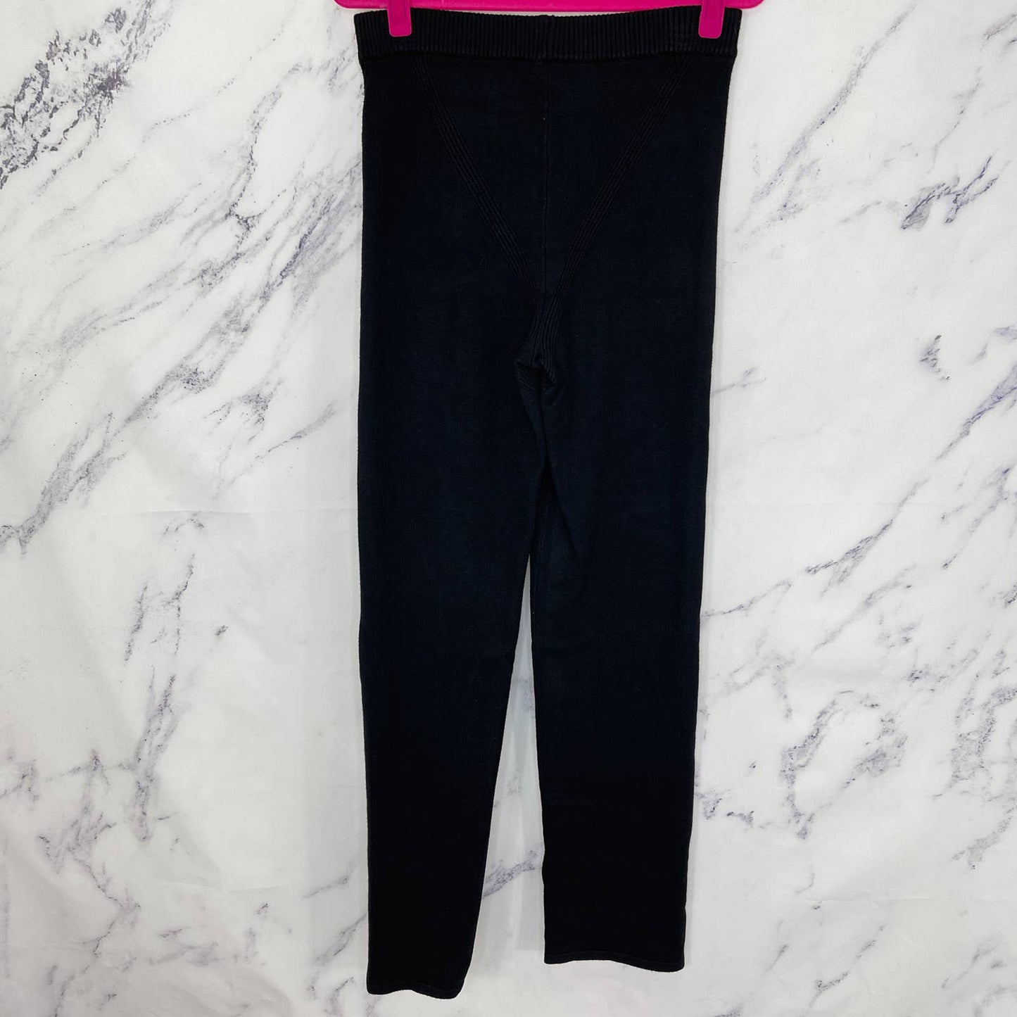 Good American | Black Knit Pants | Sz 4 (XL)