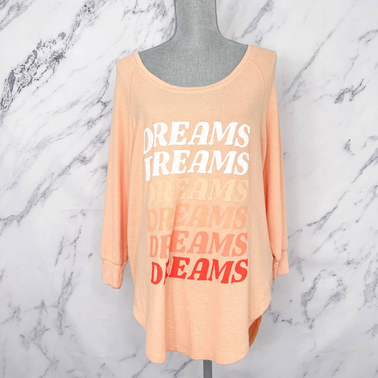 Wildfox | Dreams Haley Raglan Sweatshirt | Sz M