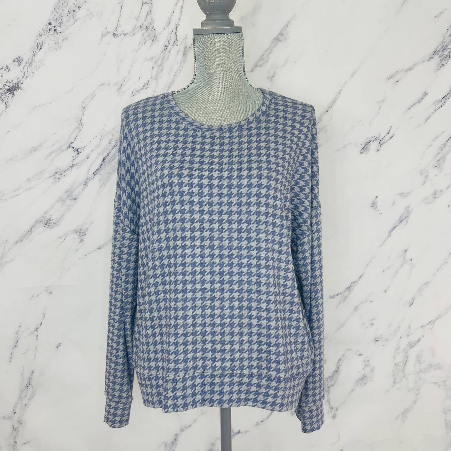 Sundry | Houndstooth Sweatshirt