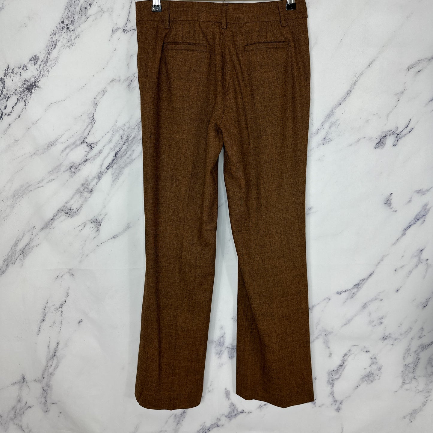 Etro | Brown Wool Blend Pants | IT 42 (US 8)