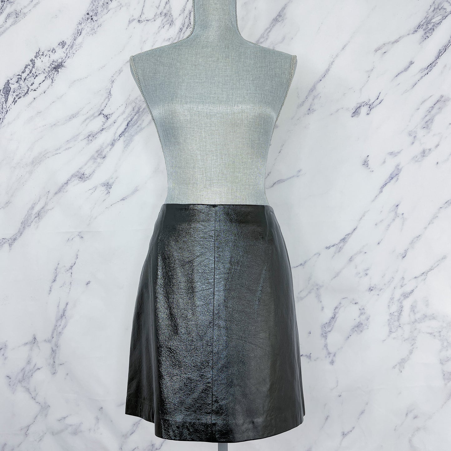 Halogen | Textured Leather Skirt | Sz 10P