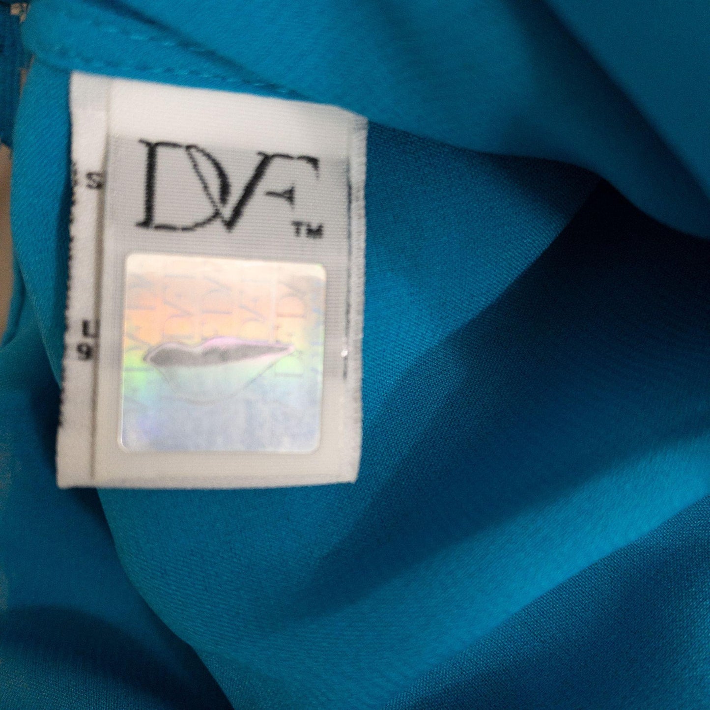Diane von Furstenberg | Krishna Corded Lace Top | Atlantis Blue | Sz 2