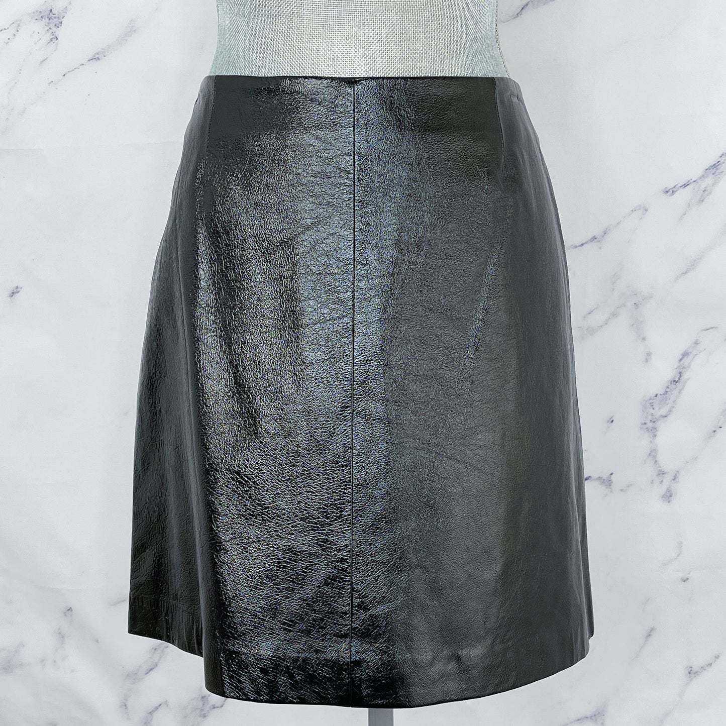 Halogen | Textured Leather Skirt | Sz 10P