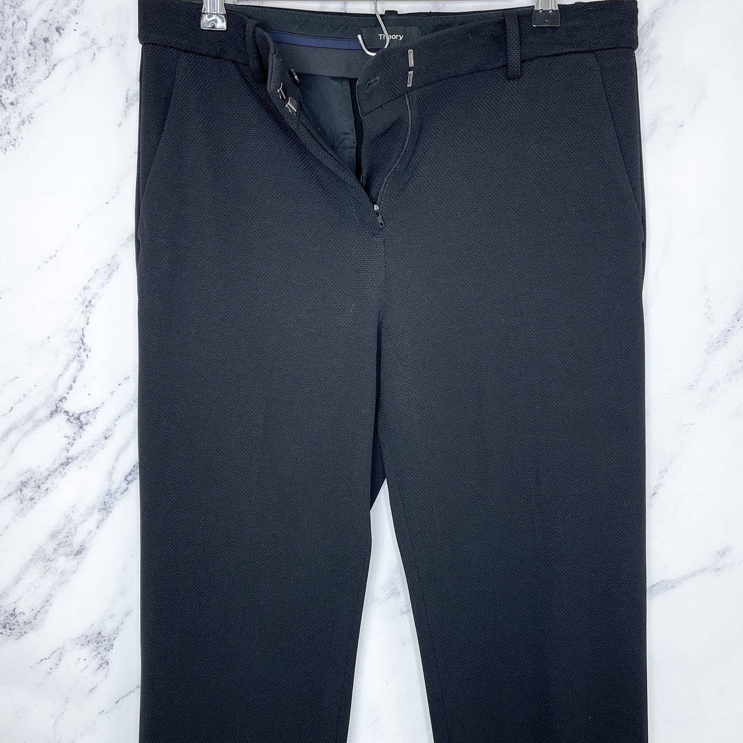 Theory | Treeca K Oxford Knit | Black | Sz 6