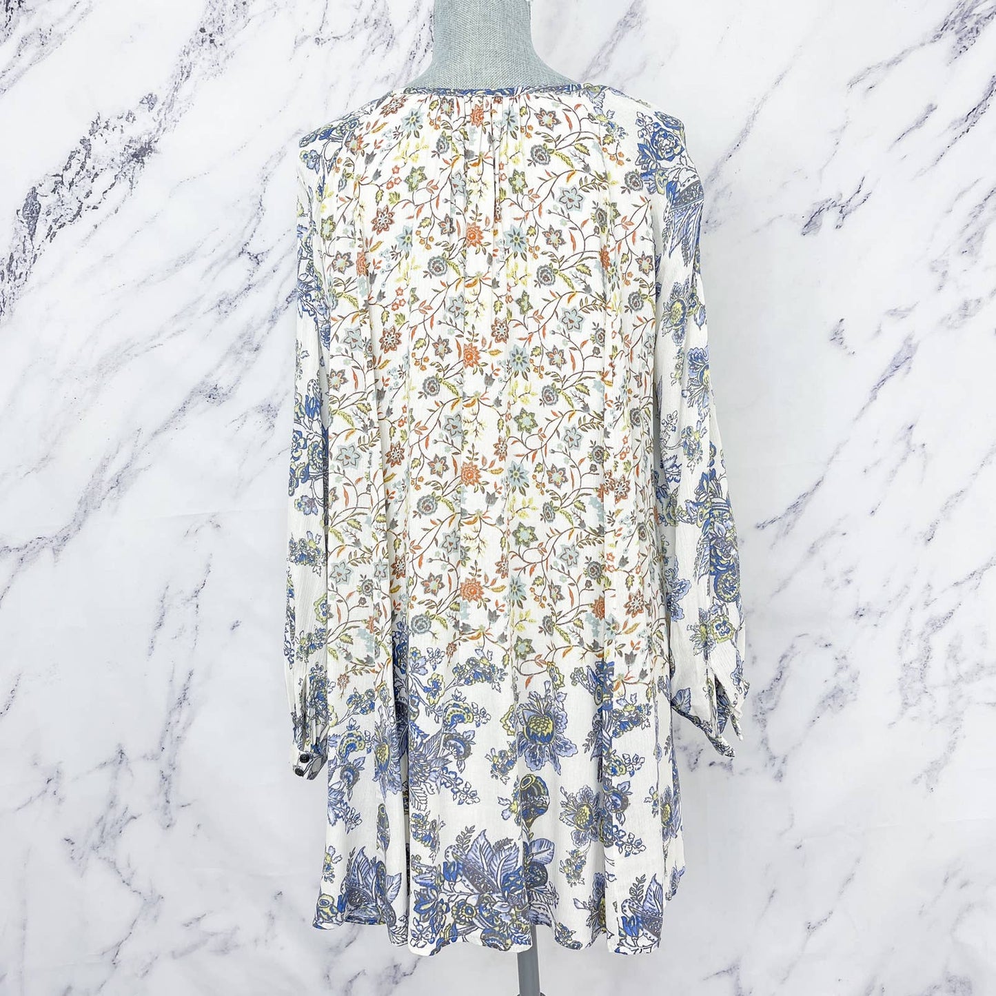 Free People | Lucky Loosey Tunic Dress in Honeysuckle Combo | Sz S