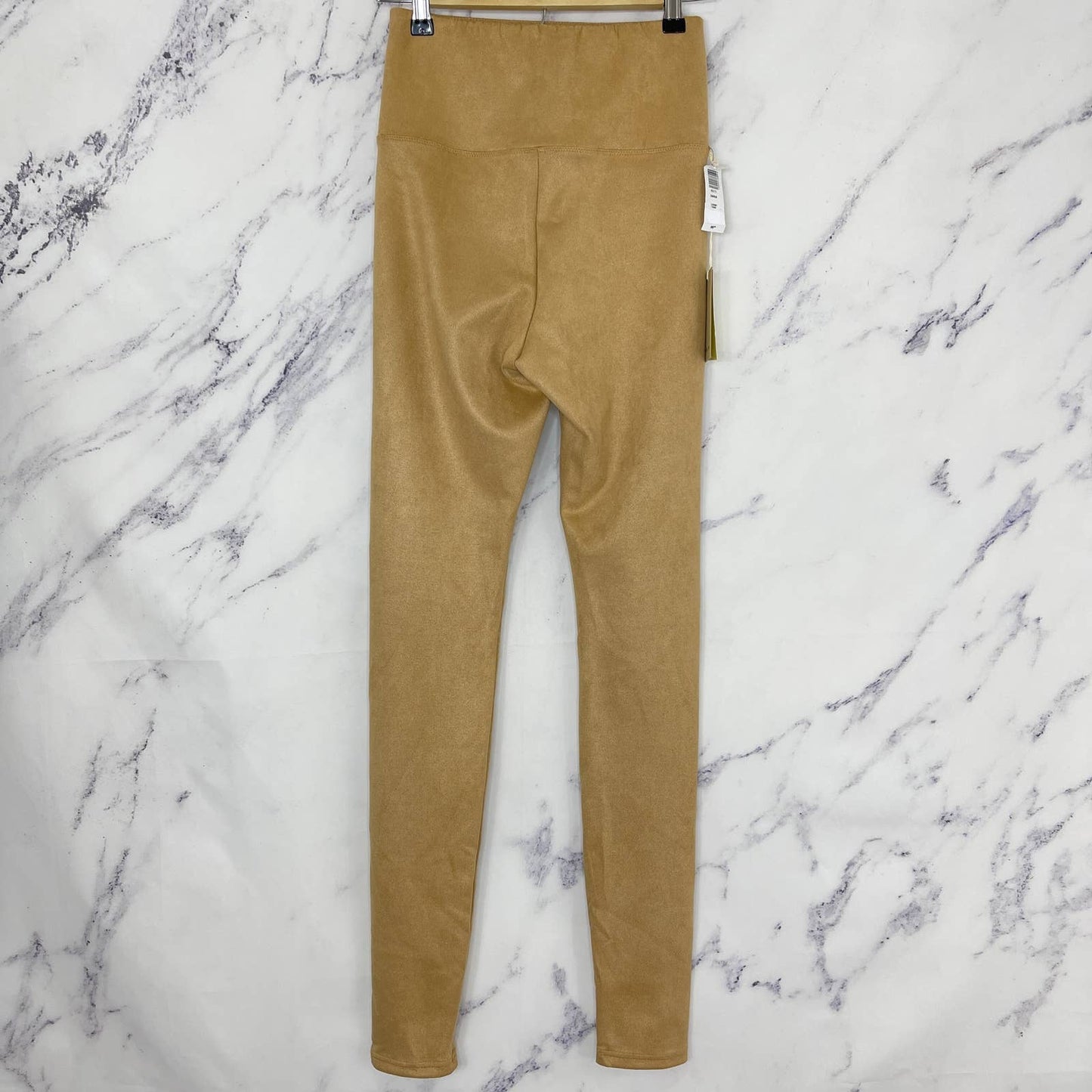 Wilfred Free | Aritzia | Daria Vegan Suede Leggings | Caramel | Sz S