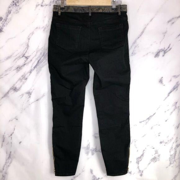 Etcetera | Python Print Skinny Jeans |Size 4
