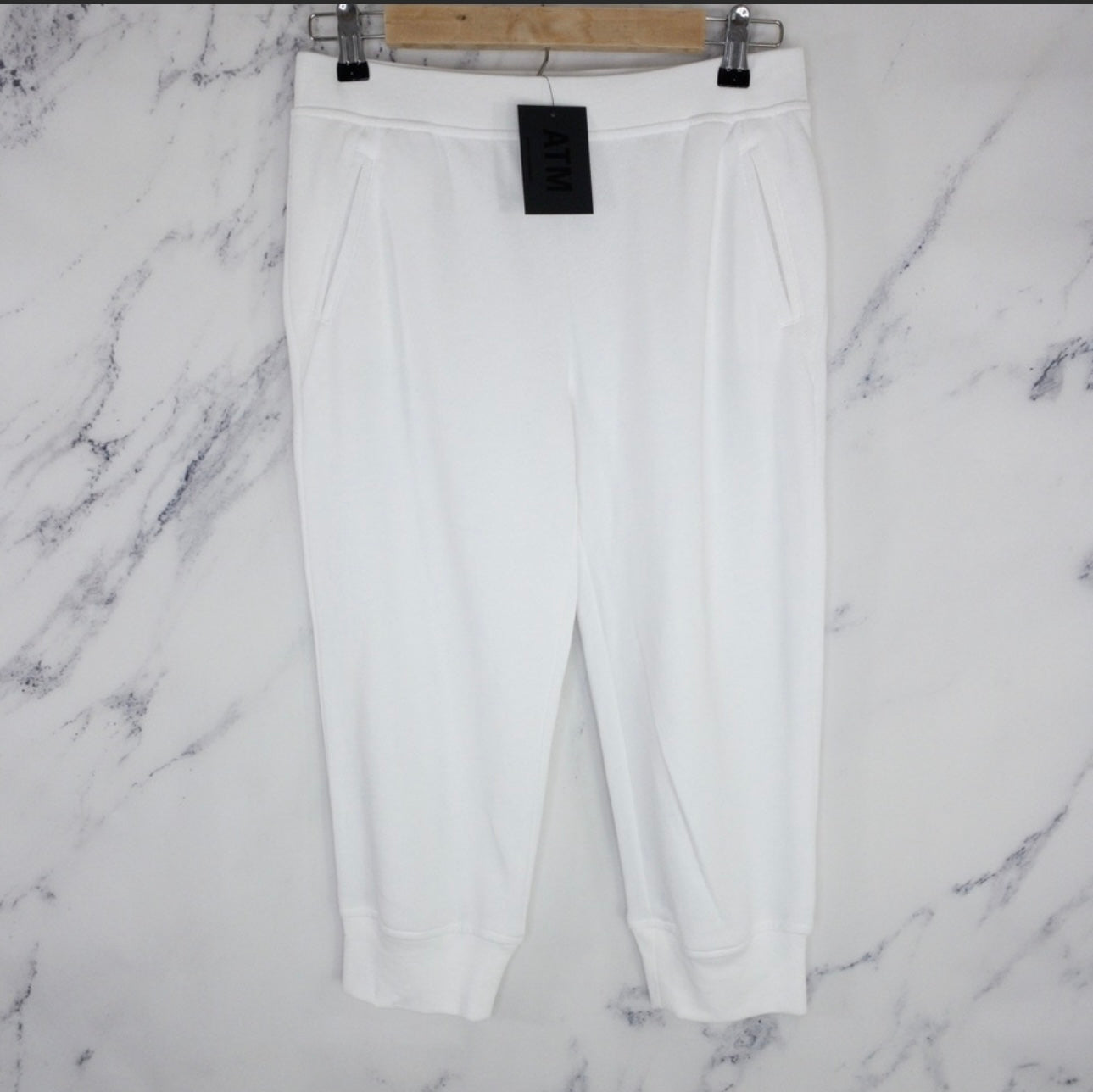 ATM Anthony Thomas Melillo | Frnch Terry Sweatpant | White | Size S