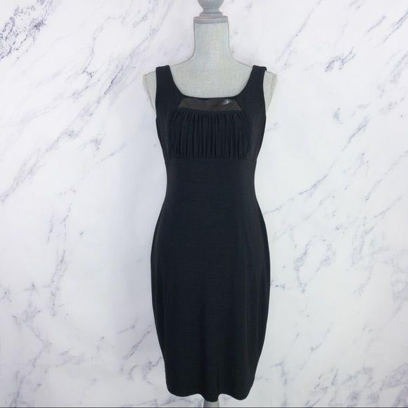 David Meister | Sleeveless Sheath Dress | Black | Size 6