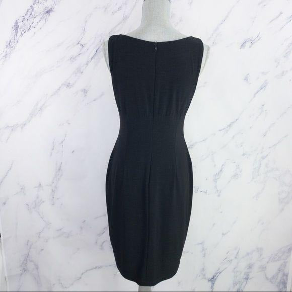 David Meister | Sleeveless Sheath Dress | Black | Size 6