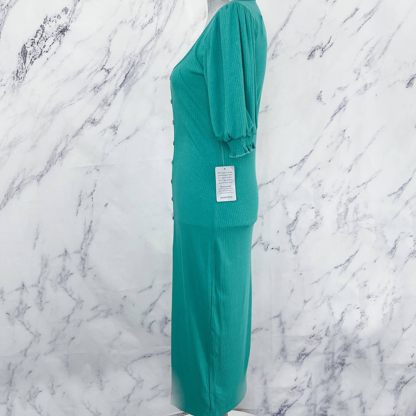 Saylor | Malavika Puff Sleeve Dress | Sz M