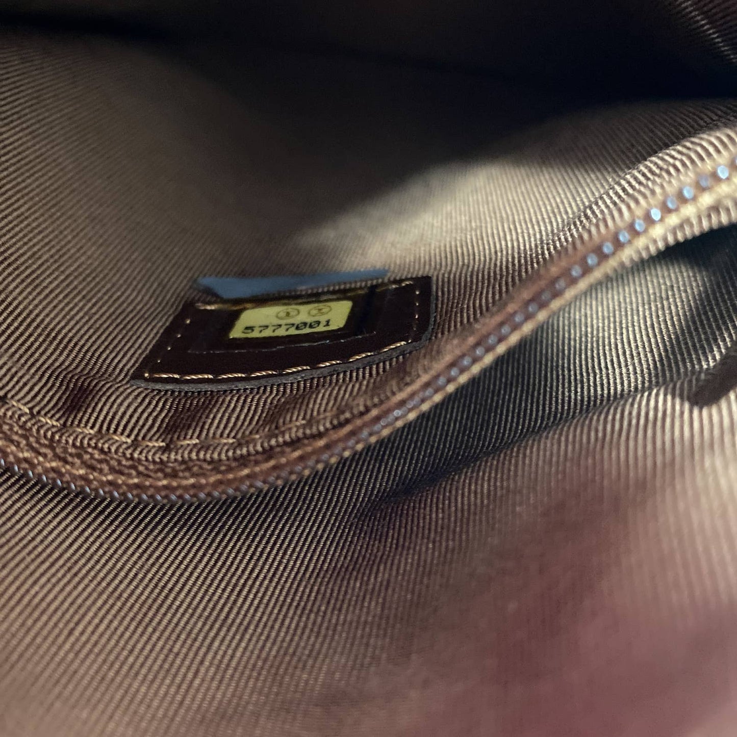 Chanel | Vintage Metallic Leather Crossbody Bag