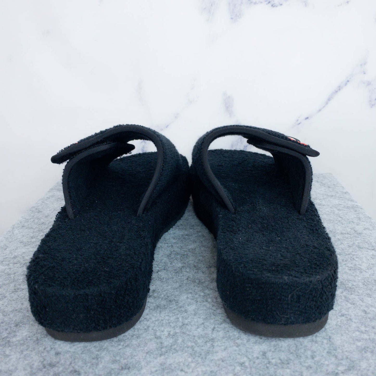Hunter | Terry Toweling Beach Platform Slide | Size 8
