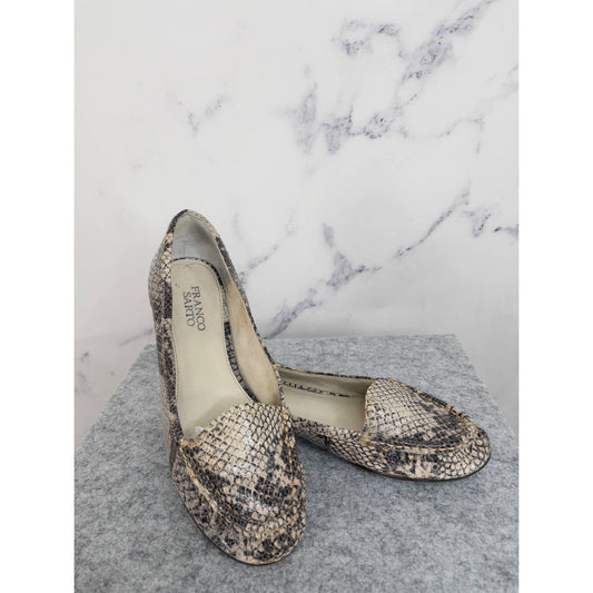 Franco Sarto | Tremor Snake Loafers | Size 7.5