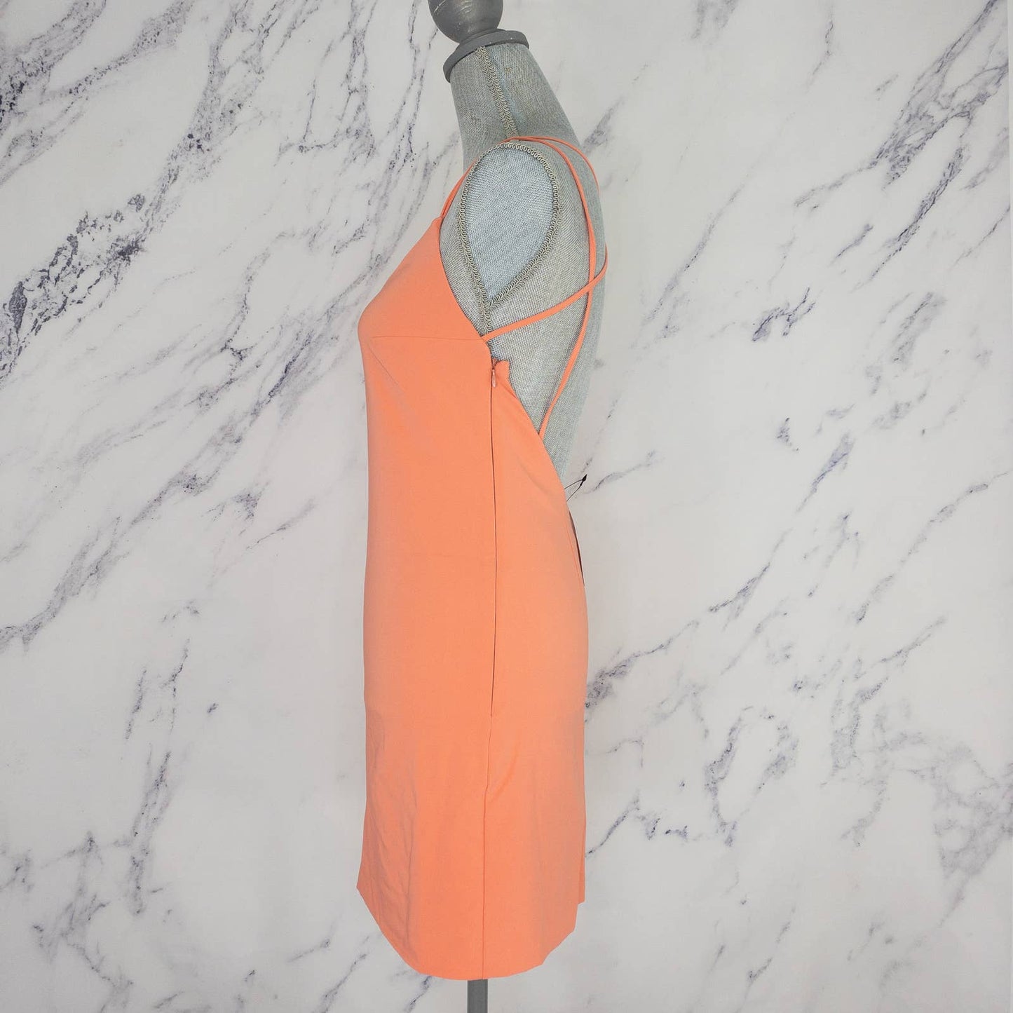 French Connection | Backless Strappy Slip Dress | Sz 0