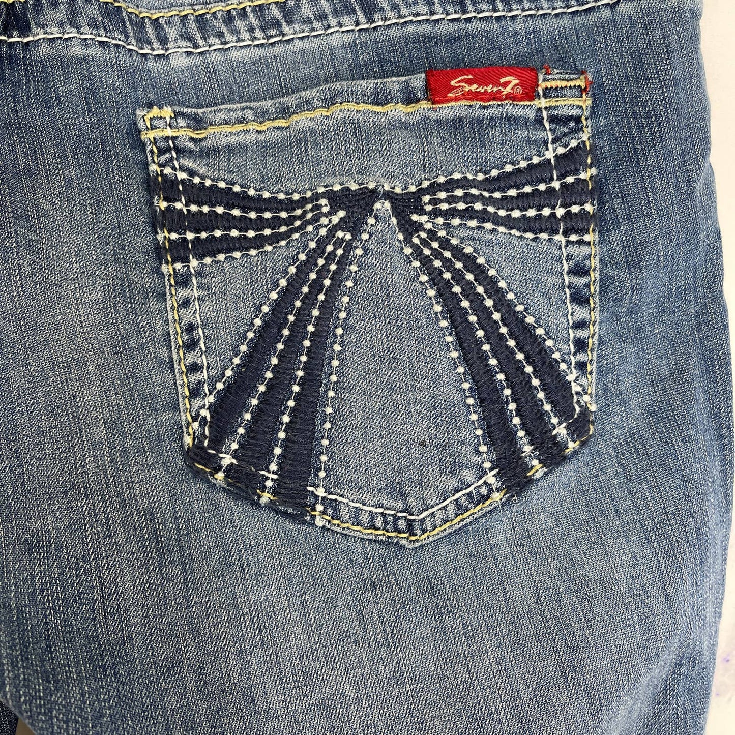 Seven7 | Speckled Cropped Jeans