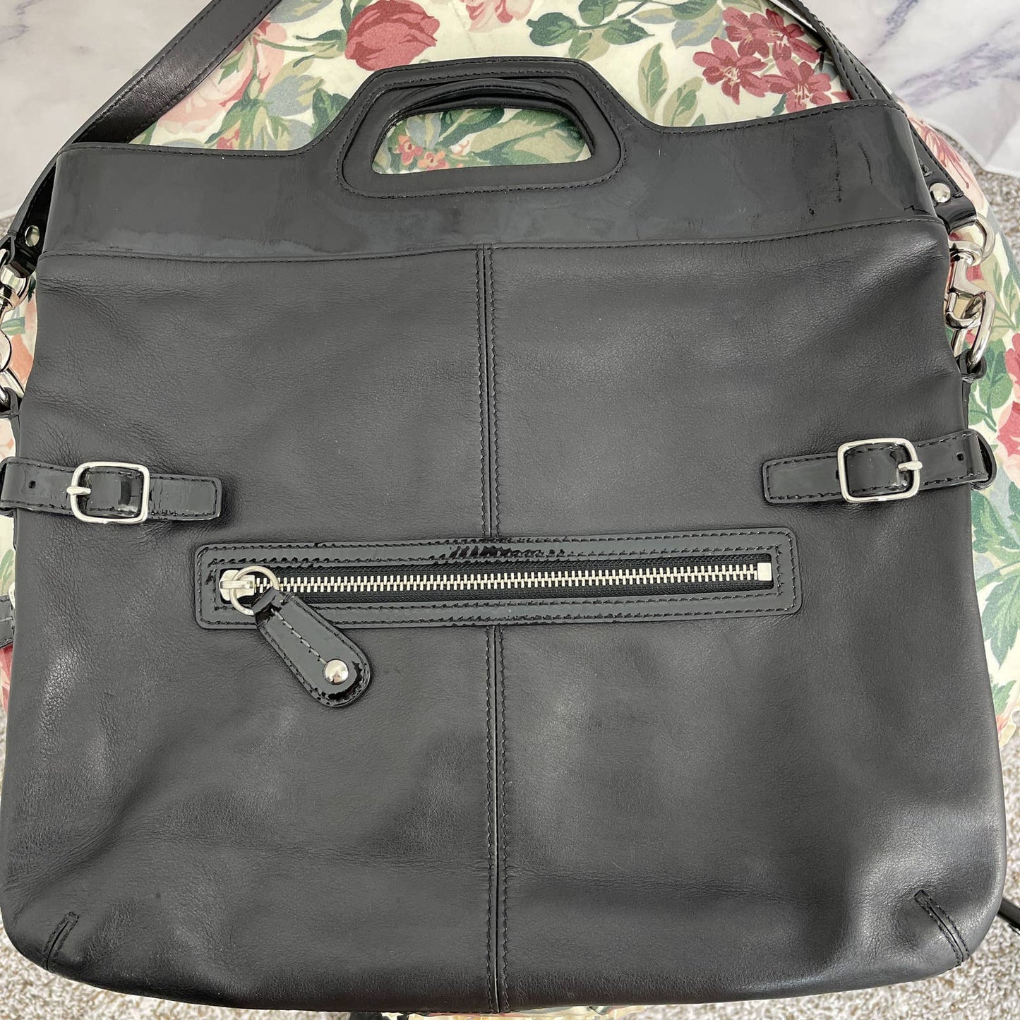 Coach | Bonnie Leather Fold-Over Shoulder Bag
