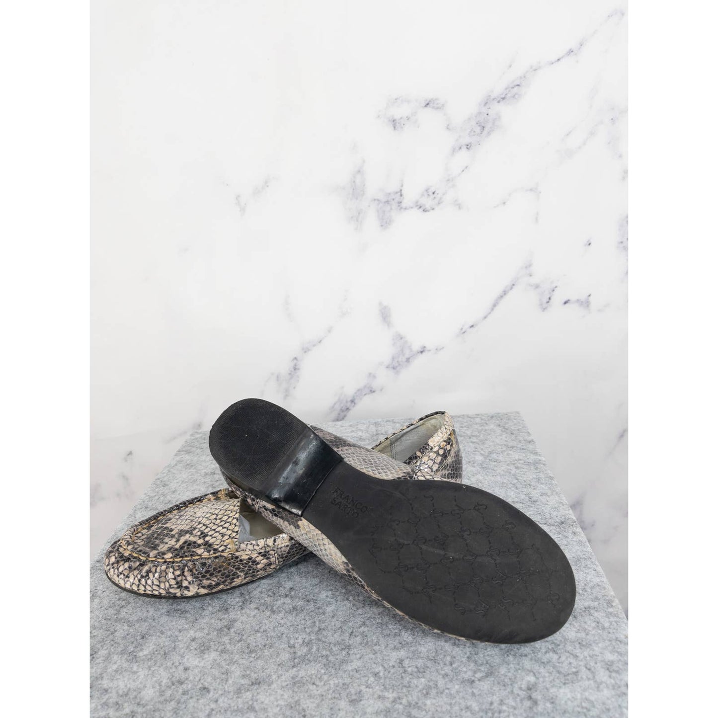 Franco Sarto | Tremor Snake Loafers | Size 7.5