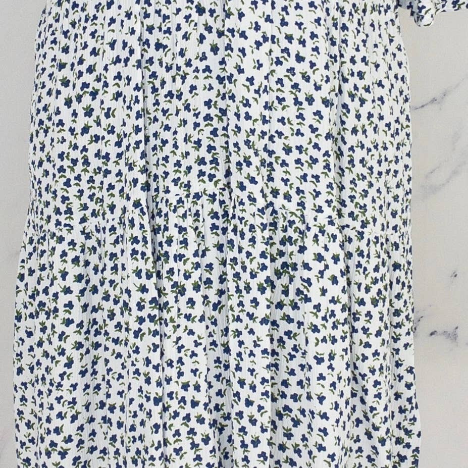 Faithful the Brand | Fresa Floral Crepe Mini Dress | Sz 6 (M)