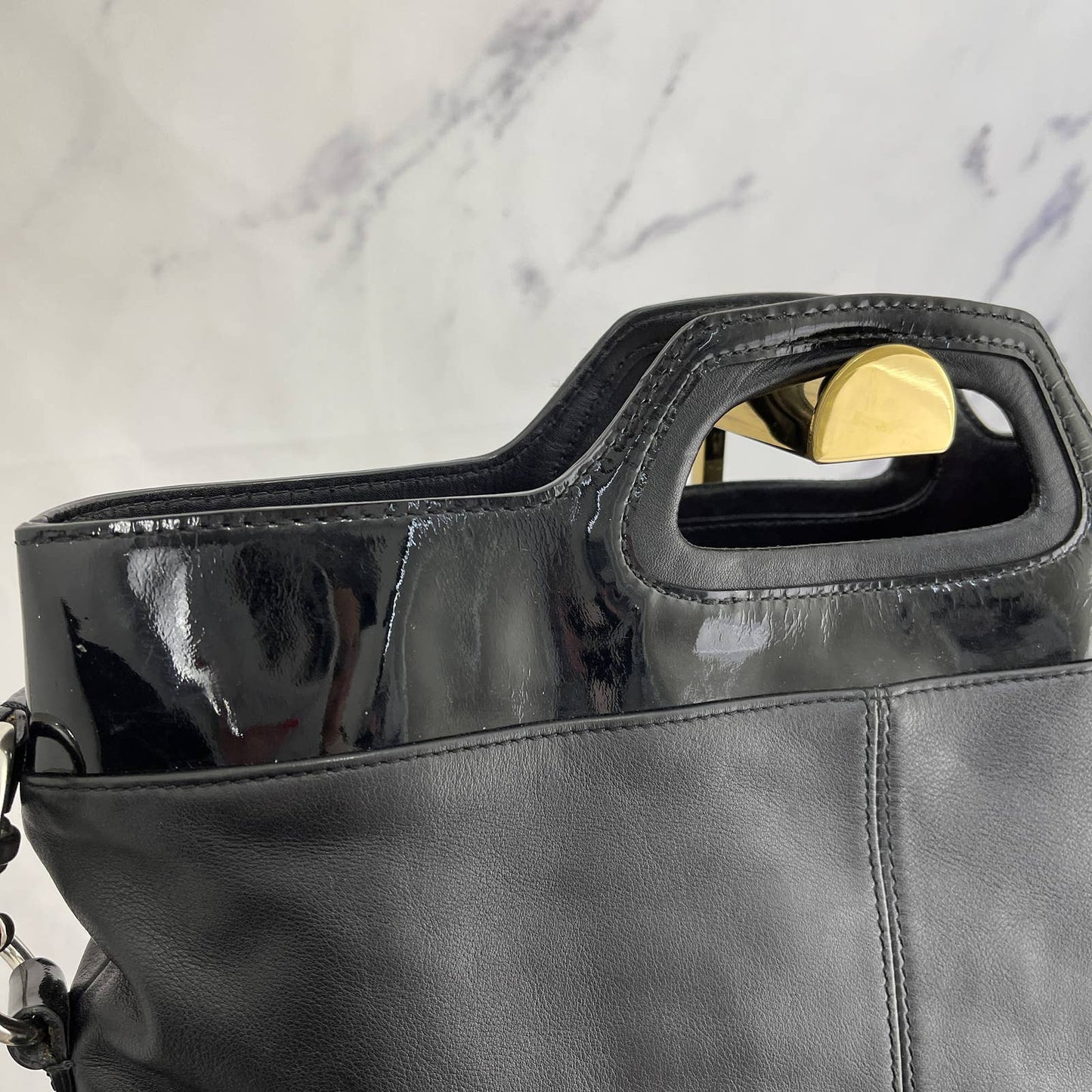 Coach | Bonnie Leather Fold-Over Shoulder Bag