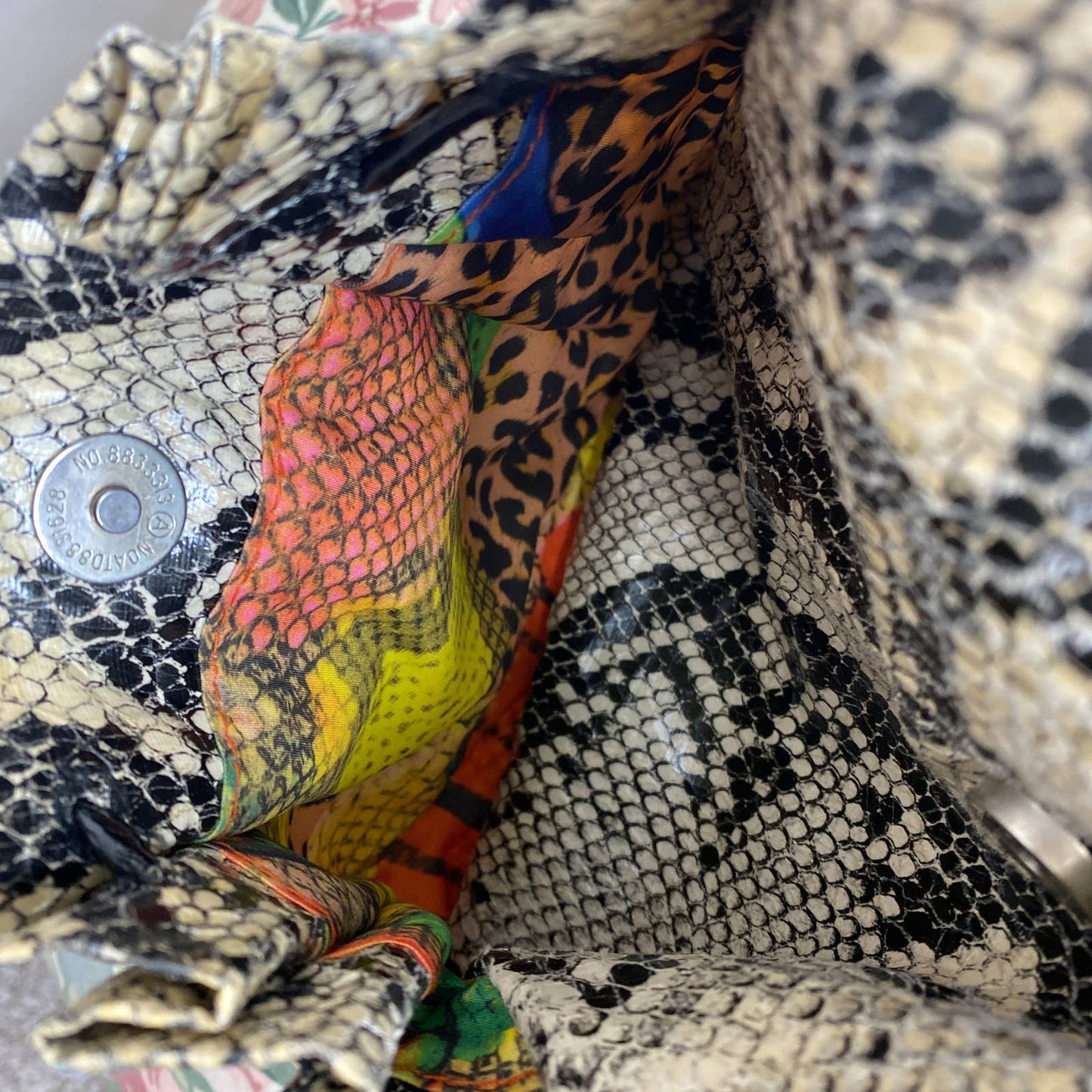 Falchi by Carlos Falchi | Faux Snakeskin Crossbody