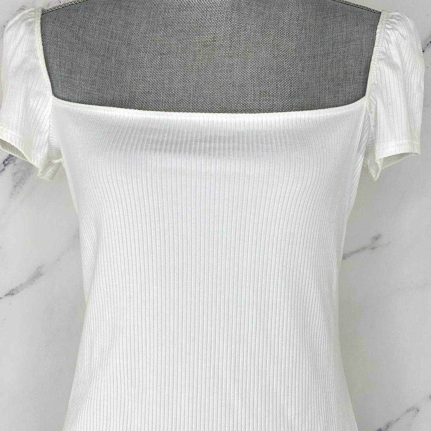 Reformation | Judy Ribbed Bodysuit | Sz XL