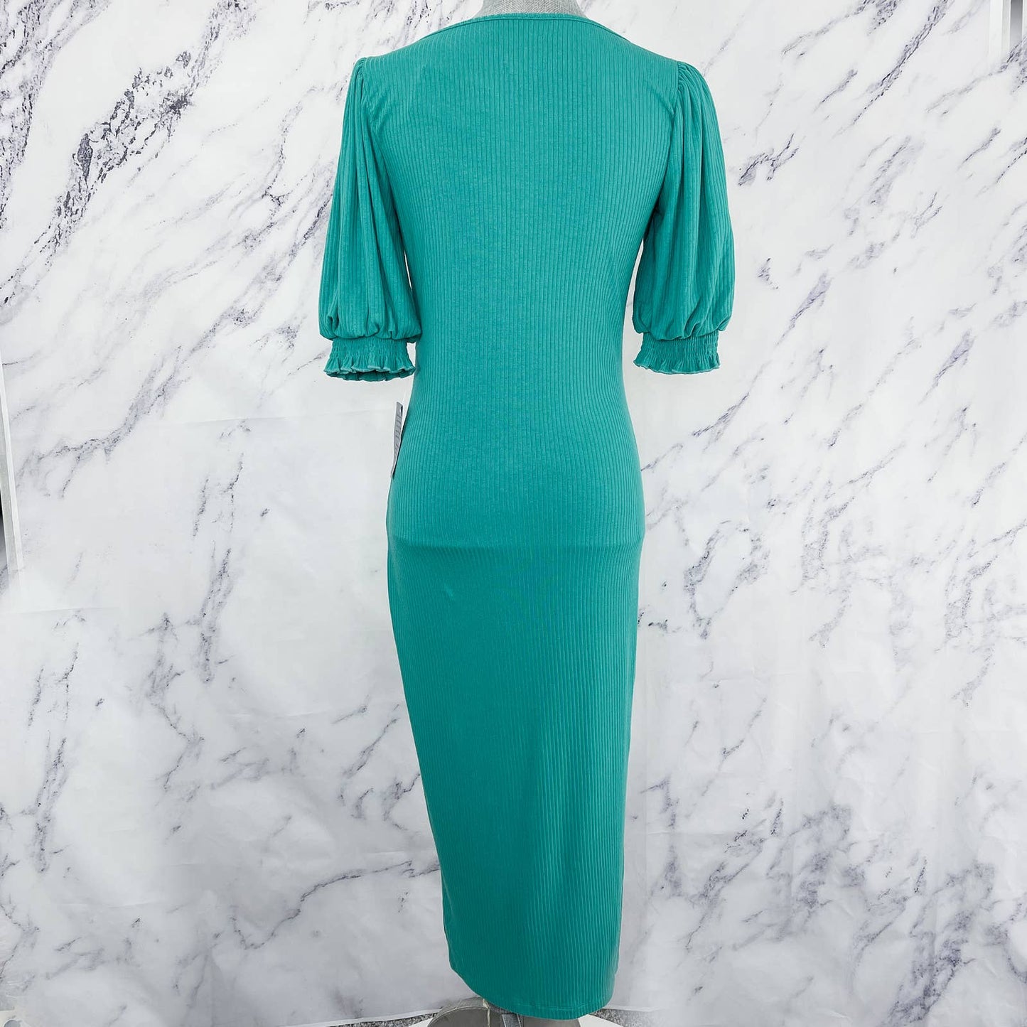Saylor | Malavika Puff Sleeve Dress | Sz M