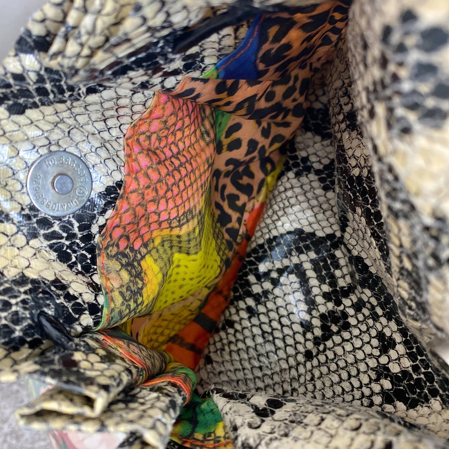 Falchi by Carlos Falchi | Faux Snakeskin Crossbody