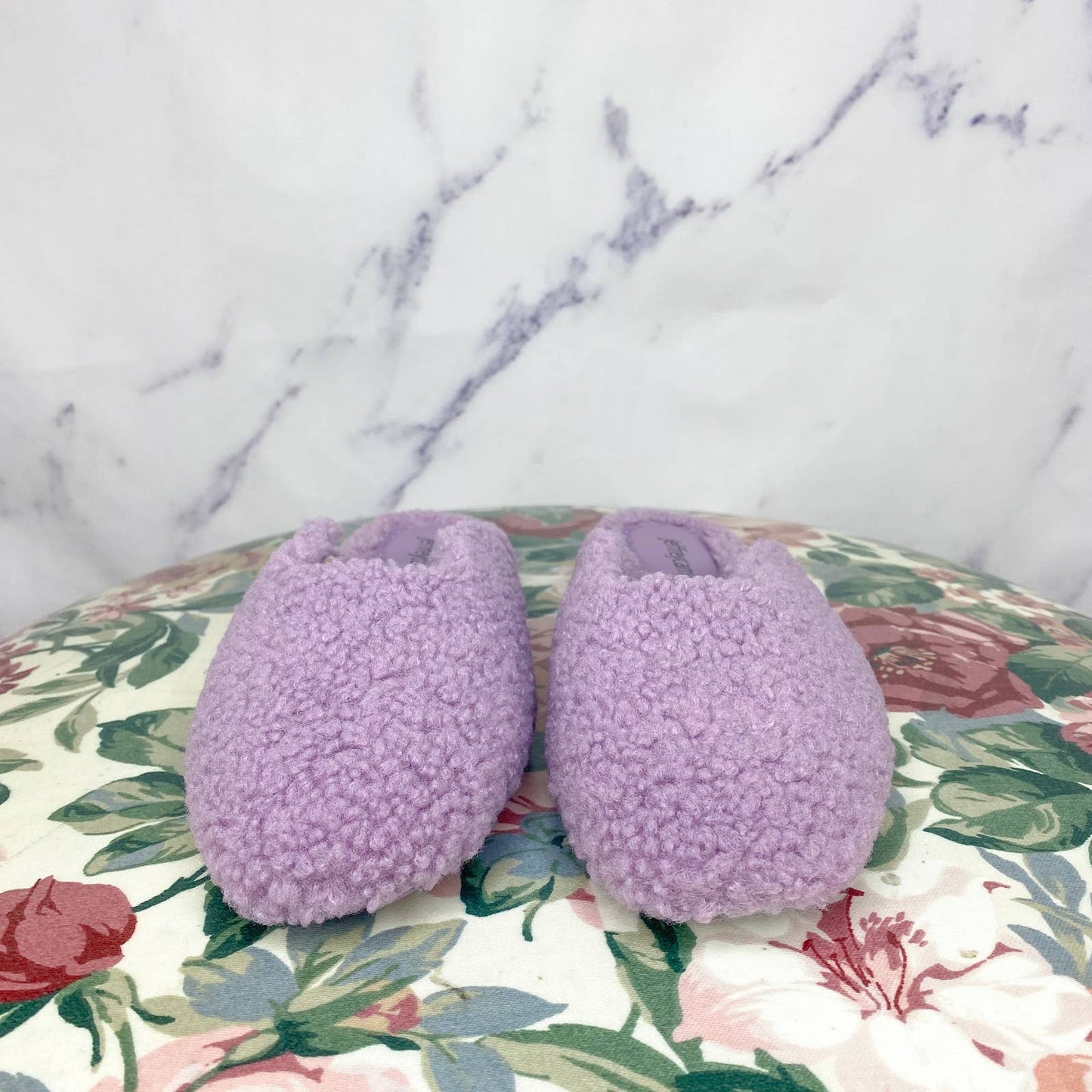 Jeffrey Campbell | Slippin Faux Shearling Mule | Size 7