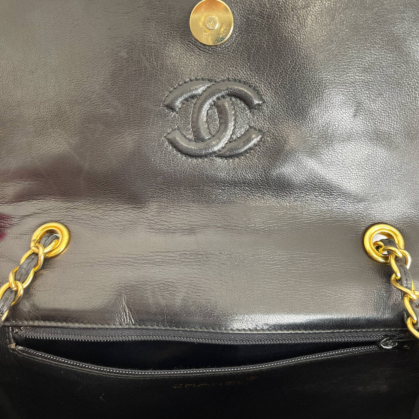 Chanel | Vintage Quilted Matelasse Tassel Chain Shoulder Bag