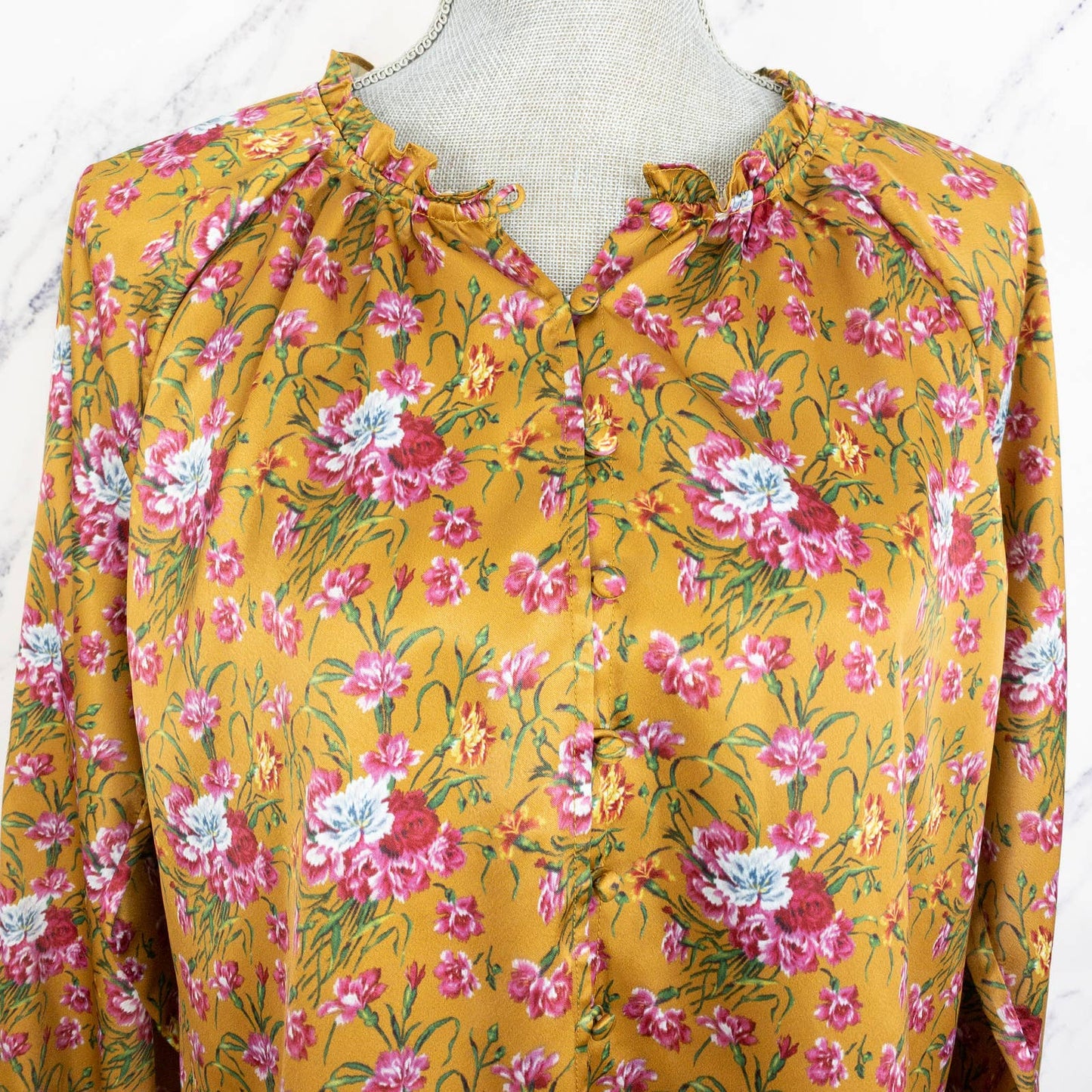LoveShackFancy | Manchester Floral Blouse | Sz S