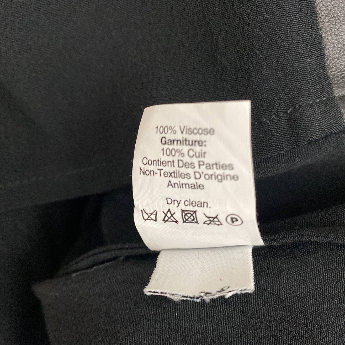 Madewell | Leather Edged Easy Shirt Dress | Sz XS