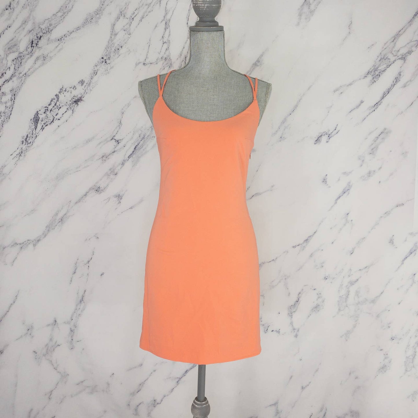 French Connection | Backless Strappy Slip Dress | Sz 0