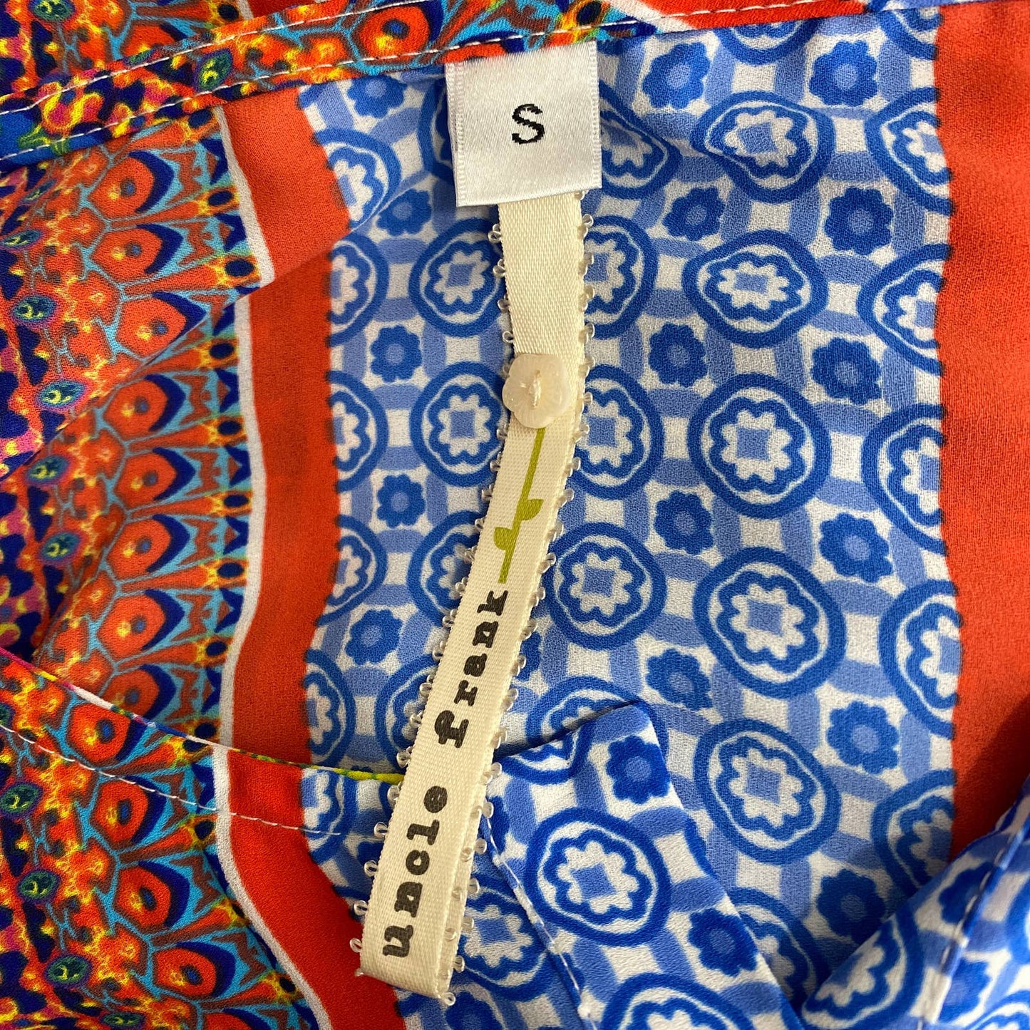 Uncle Frank | Multicolor Geo Floral Print Dress | Sz S