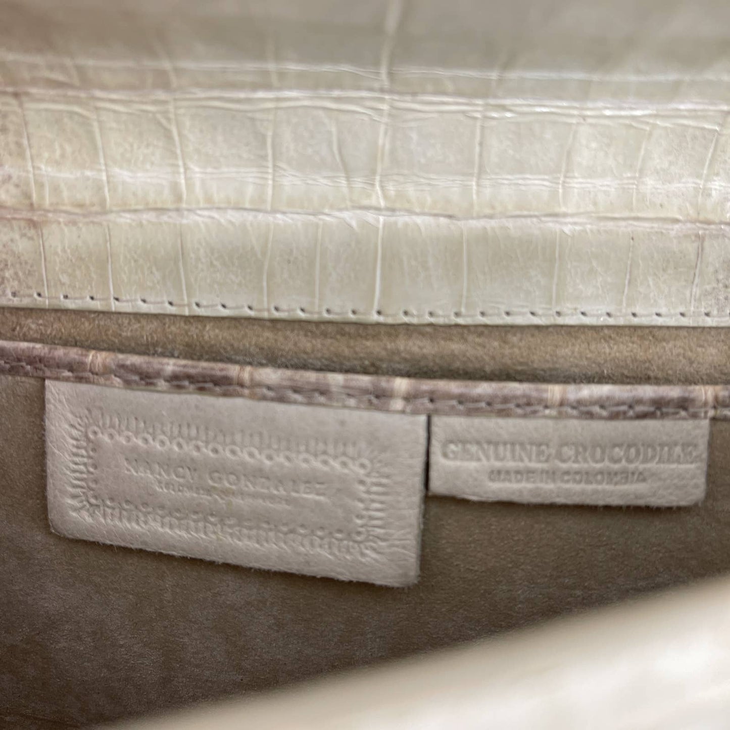 Nancy Gonzalez | Small Gotham Crocodile Clutch