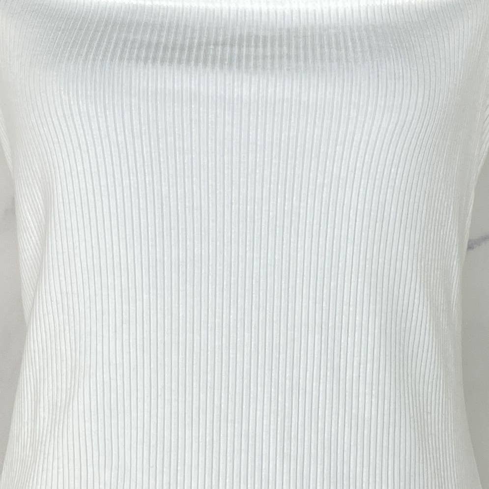 Reformation | Judy Ribbed Bodysuit | Sz XL