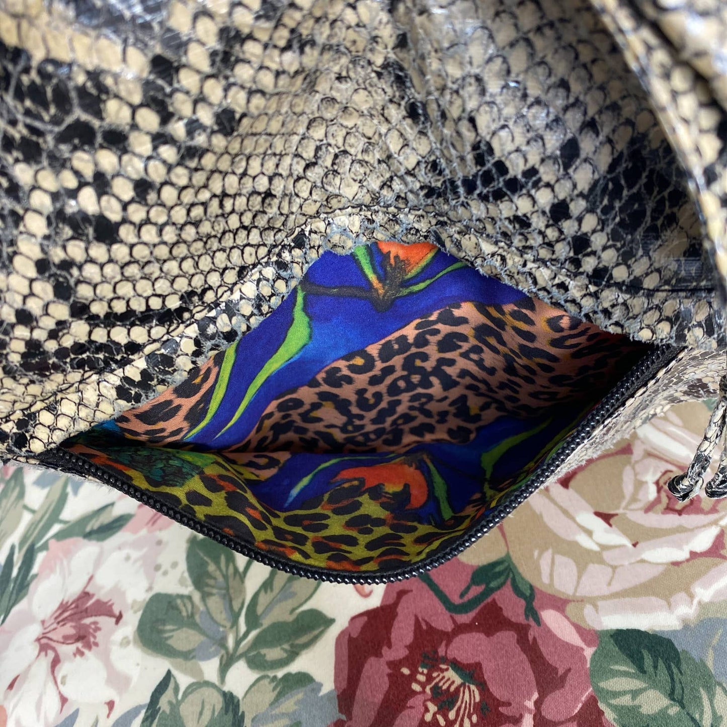 Falchi by Carlos Falchi | Faux Snakeskin Crossbody