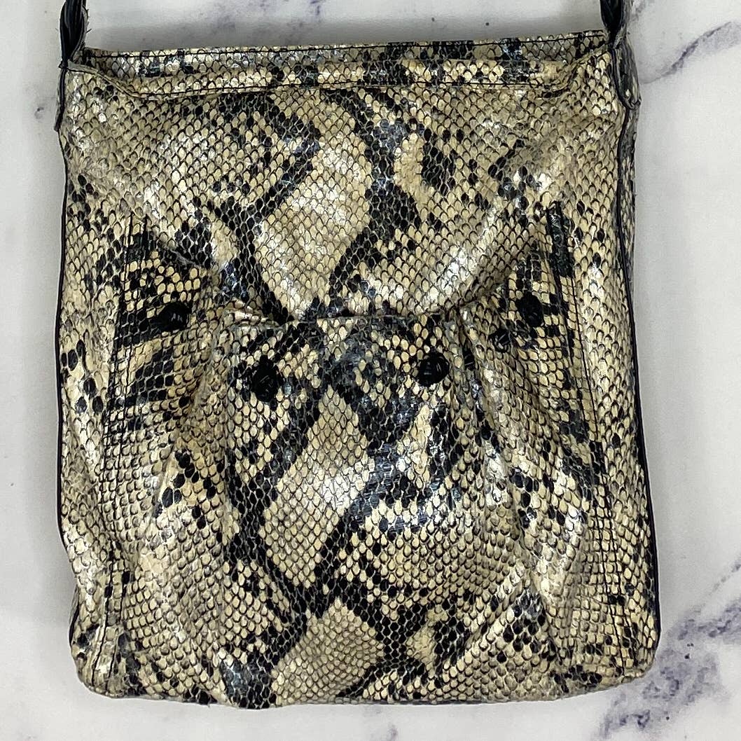 Falchi by Carlos Falchi | Faux Snakeskin Crossbody