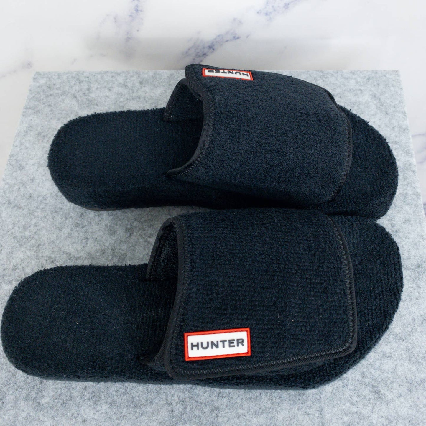 Hunter | Terry Toweling Beach Platform Slide | Size 8