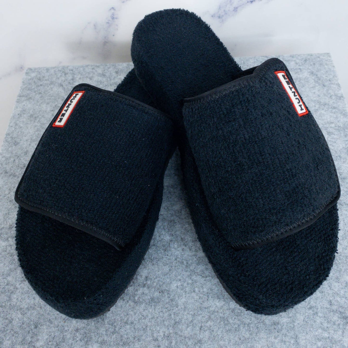 Hunter | Terry Toweling Beach Platform Slide | Size 8